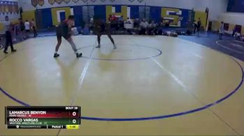 152 lbs Round 7 (8 Team) - Rocco Vargas, Westside Wrestling Club vs Lamarcus Benyon, Miami Vikings