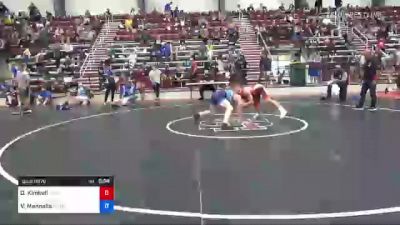 70 kg Consi Of 32 #1 - Daniel Kimball, Jackrabbit Wrestling Club vs Vincent Mannella, Pennsylvania RTC