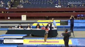 Paris  Graham  - Double Mini Trampoline, World Champions Centre  - 2021 Region 3 T&T Championships