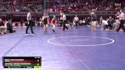 3A-106 lbs Champ. Round 1 - Kent Montgomery, Newton vs George-Grant Mavromatis, Valley, West Des Moines