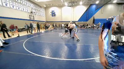 160 lbs Quarterfinal - Jaxton Hunt, Sanderson Wrestling Academy vs Sawyer Harker, Charger Wrestling Club