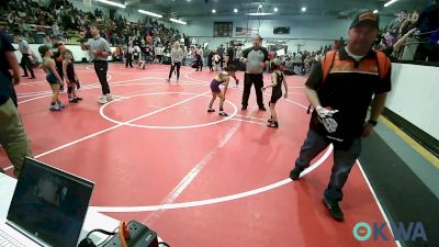 52 lbs Consi Of 4 - Harley Gibson, Coweta Tiger Wrestling vs Anders Gilbreath, Vian Wrestling Club