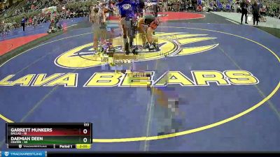 172 lbs Quarterfinals (8 Team) - Garrett Munkers, Dallas vs Daemian Deen, Crater