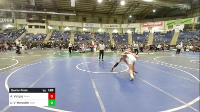 95 lbs Quarterfinal - Adric Vargas, Panhandle Wr Acd vs Cameron Vallejos-Meredith, Northside Wrestling