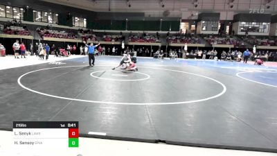 215 lbs Consi Of 16 #1 - Louis Senyk, Lawrenceville vs Henry Sensoy, Episcopal (VA)