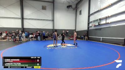 126 lbs Round 2 - Chris Howard, Unattached vs Landon Fulton, Thunder Mountain Wrestling Club