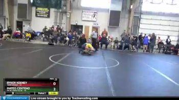 96 lbs Round 4 (8 Team) - Mateo Centeno, PA Alliance Blue vs Ryker Keeney, Team Smash