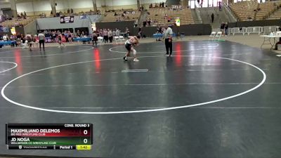 135 lbs Cons. Round 3 - Jd Noga, Williamson Co Wrestling Club vs Maximiliano DeLemos, Big Red Wrestling Club