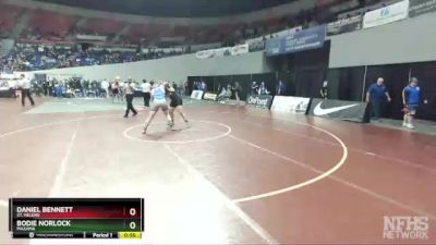 4A-220 lbs Cons. Round 1 - Daniel Bennett, St. Helens vs Bodie Norlock, Mazama