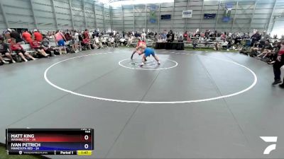 195 lbs Placement Matches (8 Team) - Matt King, Washington vs Ivan Petrich, Minnesota Red