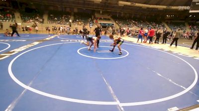 155 lbs Final - Robert Miller, Tulsa Blue T Panthers vs Austin Freisberg, Caney Valley Wrestling