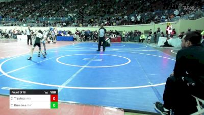 68 lbs Round Of 16 - CJ Trevino, Union vs Chase Burrows, Chickasha Wrestling