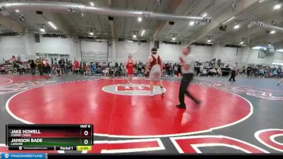 215 lbs Champ. Round 2 - Jake Howell, Cherry Creek vs Jamison Bade, Laramie