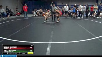 130 lbs Round 6 (8 Team) - Ned Kauffman, Team Nauman vs Josiah Barrera, Rednose