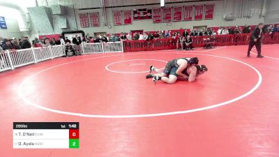 285 lbs Round Of 32 - Trevor O'Neil, Essex Tech/Masco Co-Op vs Danyel Ayala, Norton