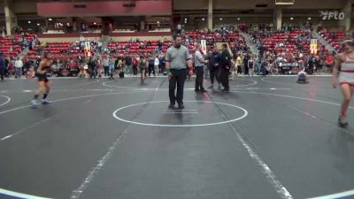 100 lbs Champ. Round 2 - Carson Thomas, Beloit Wrestling Club vs Kobi Streeter, Wrestling Factory