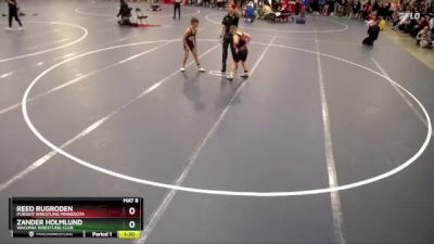 93 lbs Cons. Round 2 - Reed Rugroden, Pursuit Wrestling Minnesota vs Zander Holmlund, Waconia Wrestling Club