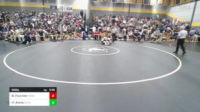 106 lbs Semifinal - Ben Fournier, RHAM vs Peter Annis, Suffield/Windsor Locks