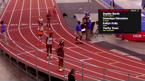 Women's 800m, Finals 3