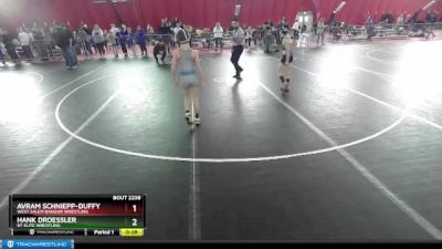 74 lbs 1st Place Match - Hank Droessler, RT Elite Wrestling vs Avram Schniepp-Duffy, West Salem Bangor Wrestling