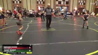 60 lbs Finals (8 Team) - Giovanni Mazzio, SVRWC Gold vs Tommy Nugent, Elite Wrestling