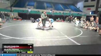 125 lbs Placement (4 Team) - Wilburn Freeman, Team Bear Wrestling Club Red vs William Charlton, Cane Bay Cobras