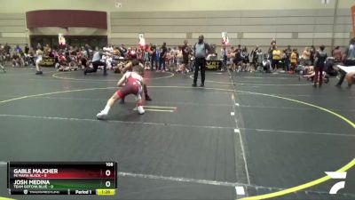 108 lbs Semis & 1st Wrestleback (8 Team) - Josh Medina, Team Gotcha Blue vs Gable Majcher, Mi Mafia Black