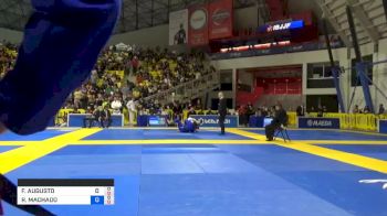 FREDERICO AUGUSTO ALVES SILVA vs RAFAEL MACHADO MANSUR 2019 World Jiu-Jitsu IBJJF Championship