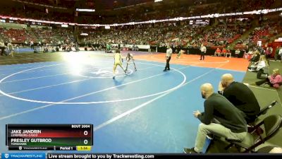 D2-106 lbs Champ. Round 1 - Presley Gutbrod, Tomahawk vs Jake Jandrin, Luxemburg-Casco