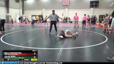 100 lbs Quarterfinal - Chloe Bobo, Alexander City Youth Wrestling vs Bella Partington, Arab Youth Wrestling