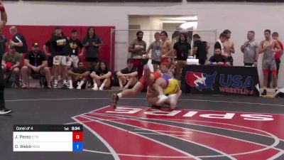 87 kg Consi Of 4 - Jesse Perez, O Town Wrestling Club vs Daryus Webb, Missouri