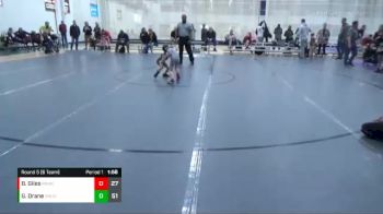 45 lbs Round 5 (6 Team) - Bronson Giles, RAIDER NATION WC vs Gideon Drane, GREAT NECK WC - GOLD