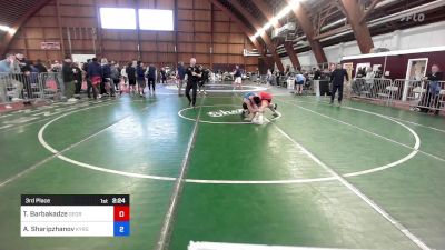 138 kg 3rd Place - Tengiz Barbakadze, Georgia vs Akhmatzhan Sharipzhanov, Kyrgyz