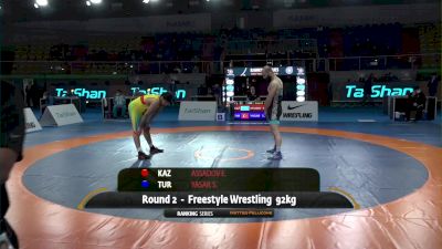 92 kg Elkhan ASSADOV, KAZ vs Selim YASAR, TUR