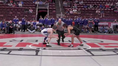 160 lbs Round Of 16 - Gabriel Belga, Cumberland Valley vs Gino Serafini, Central Mountain