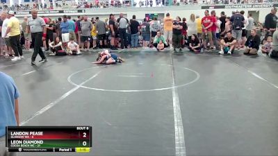 68 lbs Semis & 1st Wrestleback (8 Team) - Leon Diamond, Cocoa Beach WC vs Landon Pease, Glasgow WA