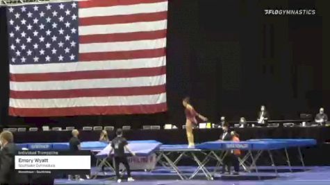 Emory Wyatt - Individual Trampoline, Southlake Gymnastics - 2021 USA Gymnastics Championships