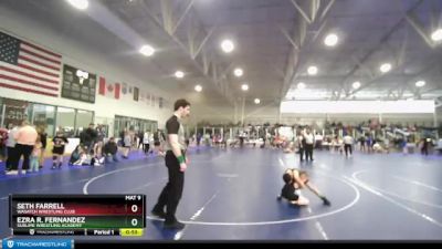 71 lbs Cons. Semi - Ezra R. Fernandez, Sublime Wrestling Academy vs Seth Farrell, Wasatch Wrestling Club