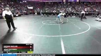 D1-170 lbs 1st Place Match - Aeoden Sinclair, Milton vs Noah Mulvaney, Arrowhead