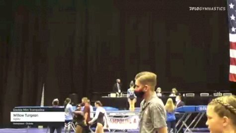 Willow Turgeon - Double Mini Trampoline, Agility - 2021 USA Gymnastics Championships