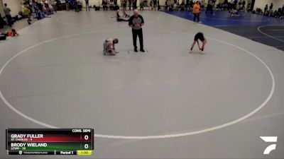 93 lbs Semis & 1st Wrestleback (8 Team) - Grady Fuller, St. Charles vs Brody Wieland, LCWM