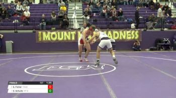 182 lbs Final - Sam Fisher, Fauquier vs David Schultz, Mt St Joseph
