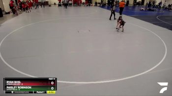 50 lbs Semis (4 Team) - Paisley Robinson, Little Falls vs Ryan Bosl, LPGE/B Wolves