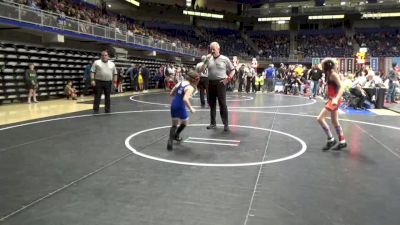 70 lbs Rd 4 - Consi Of 8 #1 - Jae Swanick, Wallenpaupack vs Aleyah Grazier, Union City