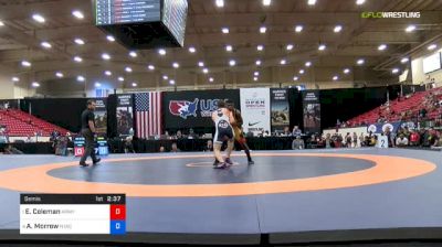 67 kg Semis - Ellis Coleman, Army (WCAP) vs Austin Morrow, NYAC