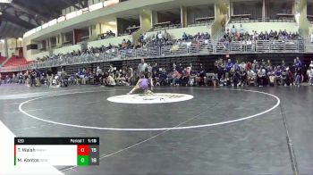120 lbs Round 2 (3 Team) - Madden Kontos, Grand Island vs Taivaughnn Walsh, Manhattan