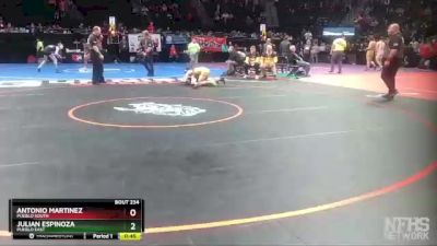 120-4A Cons. Round 2 - Julian Espinoza, Pueblo East vs Antonio Martinez, Pueblo South