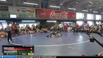 90 lbs Finals (2 Team) - Kiah Locust, Backyard Brawlers vs Malachi Burris, Team Hammerhouse