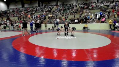 90 lbs Round Of 16 - Dawson Hobbs, The Storm Wrestling Center vs Bryson Drennen, Georgia