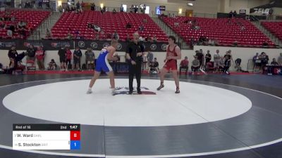 92 kg Rnd Of 16 - William Ward, Garlington Training Center vs Samuel Stockton, GRIT Athletics Wrestling Club